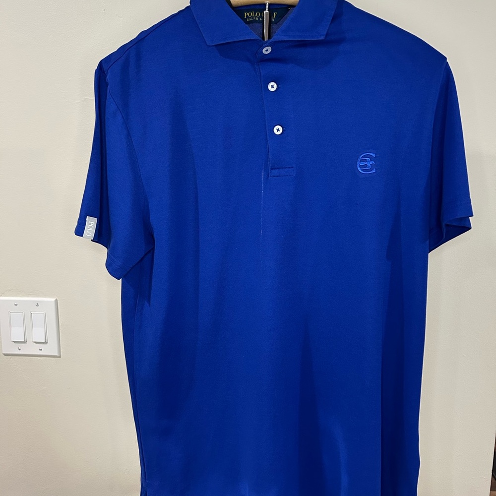 Polo by Ralph Lauren Men's Blue Polo Shirt